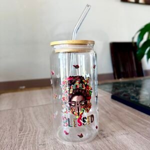 Canette personnalisée en verre